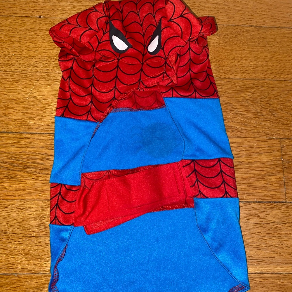 Dog Spider Hero Costume - Red and Blue